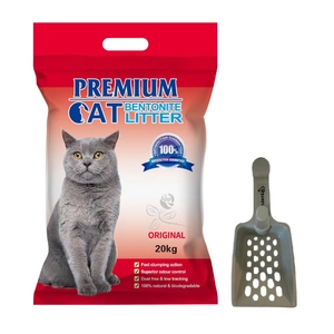 Premium Cat Clumping Bentoniitpüünis - looduslik kassidele 20L