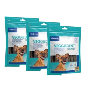 Virbac Veggiedent Fresh Bite XS (<5kg) 15tk