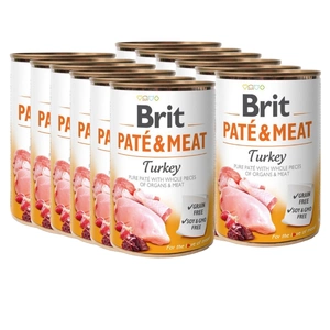 BRIT PATE & MEAT TURKEY 400g