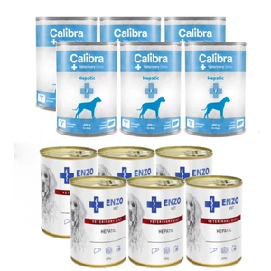 Calibra Veterinary Diets koerte hepaatilised dieedid 6x400g
