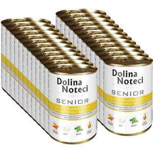 Dolina Noteci PREMIUM Senior kana porgandite ja basiilikuga 24x400g
