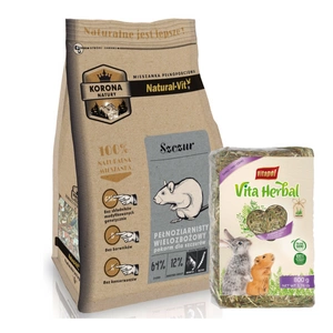 KORONA NATURY Natural-Vit rottide toit 750g
