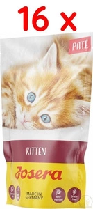 JOSERA Kitten pasteet lõheõliga - komplekt 16x85g