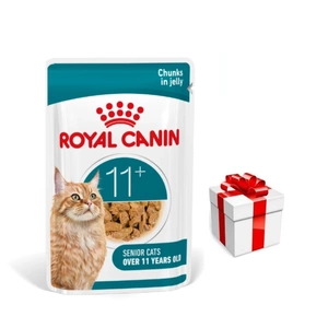 ROYAL CANIN niiske kassitoit, Senior Ageing 11+, želee 12x85g