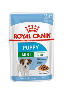ROYAL CANIN Mini Puppy 12x85g märgtoit kastmes kuni 10 kuu vanustele kutsikatele, väikestele tõugudele