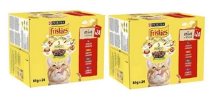 PURINA Friskies kassiliha kastmes MIX maitsed 48x85g