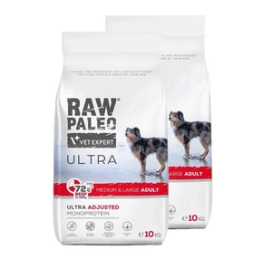 Vetexpert RAW PALEO ULTRA BEEF ADULT MEDIUM/ LARGE 10KG