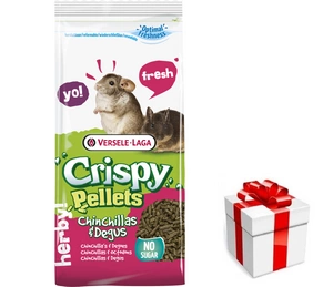 VERSELE-LAGA Crispy Pellets Chinchilla & Degu 1kg - pelletid tšintšiljadele ja sipelgatele
