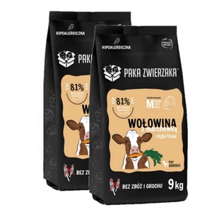 Paka Zwierzaka - Seitsmes taevas - Veiseliha ja porgand "M" 9kg