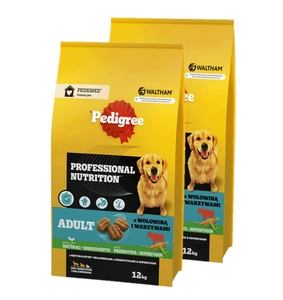 PEDIGREE® Junior Professional Nutrition 12 kg linnuliha ja köögiviljadega - kuiv täistoit suurtele ja keskmise suurusega tõugu kutsikatele