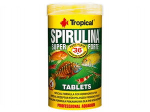TROPICAL Super Spirulina Forte tabletid 250ml 340tk.