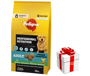 PEDIGREE® Junior Professional Nutrition 12 kg linnuliha ja köögiviljadega - kuiv täistoit suurtele ja keskmise suurusega tõugu kutsikatele