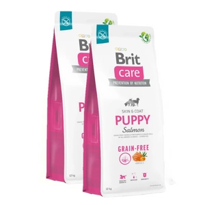 BRIT CARE Dog Grain-free Puppy Salmon 12kg