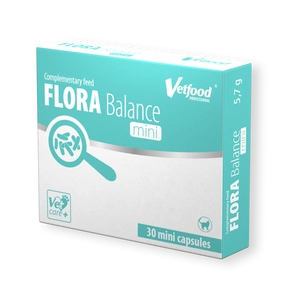 VETFOOD FLORA Balance mini 30 kapslit