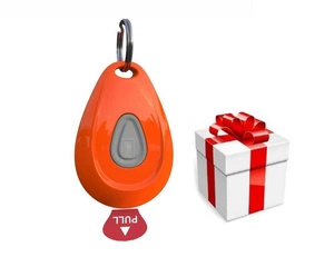 Inmoless Ultraheli kirpu- ja puugitõrjevahend lemmikloomadele Inmoless Pet - oranž