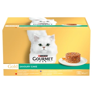 Purina Gourmet Gold kassitoit Savoury Cake 48 x 85 g