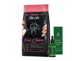 FITMIN dog For Life Duck & Turkey 12 kg