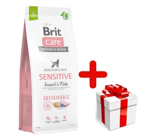 BRIT CARE Sustainable Sensitive Insect & Fish 12kg + koeratoit