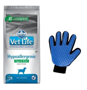FARMINA Vet Life koerale hüpoallergeenne muna ja riis 12kg + kammkinnas tasuta