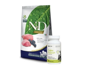 FARMINA N&D Prime canine LAMB & BLUEBERRY ADULT MEDIUM&MAXI KUIVtoit 12kg