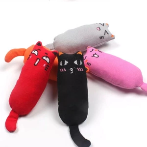 NUXIE® Pluusist kassimänguasja, vinguv + kassimaip 15cm