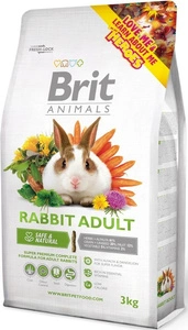 BRIT Animals Rabbit Adult Complete 3kg küülikule