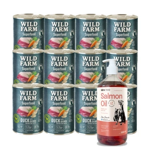 Wild Farm Superfood Duck 400g teraviljavaba koeratoit