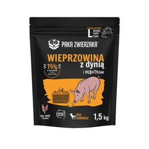 Paka Zwierzaka - SH kuivtoit Pork koos kõrvitsaga "L" 1.5kg