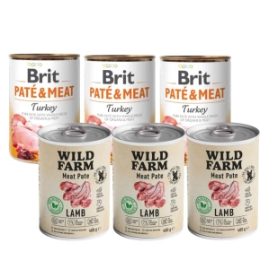 Wild Farm Pate Lamb 400g gluteenivaba koeratoit