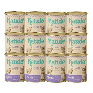 Katido Niiske kassitoit lambalihaga 400g