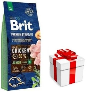 BRIT Premium By Nature Junior XL 15kg + koeratoit