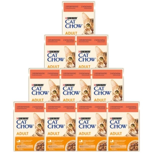 PURINA Cat Chow Adult Beef koos baklažaaniga 85g kotikeses