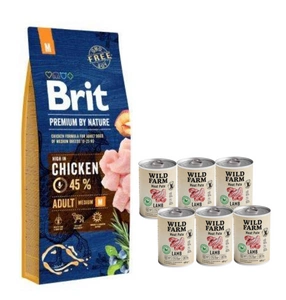 BRIT Premium By Nature Adult M 8kg