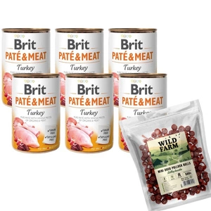 BRIT PATE & MEAT TURKEY 400g