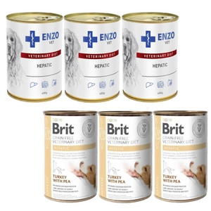 BRIT GF Veterinary Diets Dog Hepatic 400g - märgtoit koertele