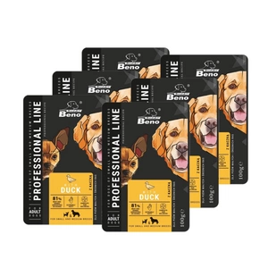 SUPER BENO Täiskasvanud väikese ja keskmise tõugu koerad kotike pardiga 100g