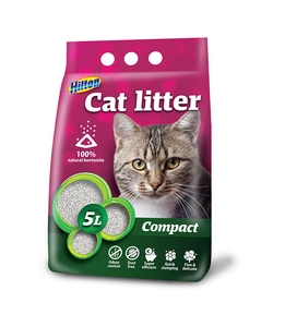 "HILTON Clumping Bentoniitpüünis Compact Cat Litter" 5L
