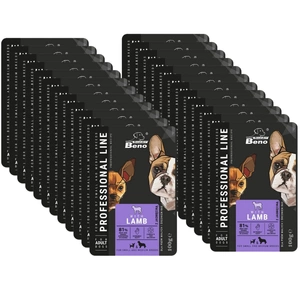 SUPER BENO Adult kotike väikestele ja keskmise suurusega koertele lambalihaga 100g