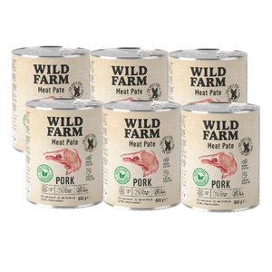 WILD FARM Pate Pork 800g gluteenivaba koeratoit