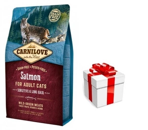 CARNILOVE Cat Salmon Sensitive & Long Hair 6kg