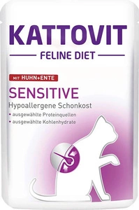 Kattovit Sensitive kana+part 85g kotike