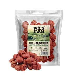 WILD FARM Pehmed lambaliha kuubikud 500g koeratoidud