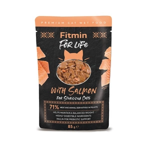 Fitmin Cat For Life Steriliseeritud lõhe 85g