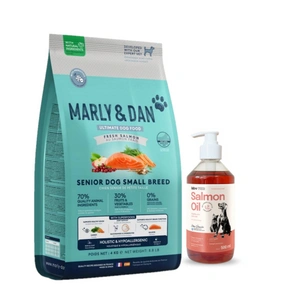 Marly & Dan Senior Dog Small Breed Fresh Salmon Holistic & Hypoallergenic 4kg kuivtoit