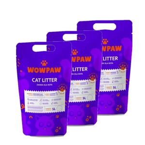 WOW PAW Bentoniitpüünis - Lavendel kassidele 5L