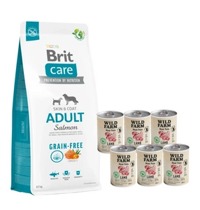BRIT CARE teraviljavaba täiskasvanud lõhe 12kg