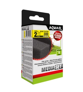 AQUAEL käsnafiltri padrun ASAP 300 STANDARD 2 tk.