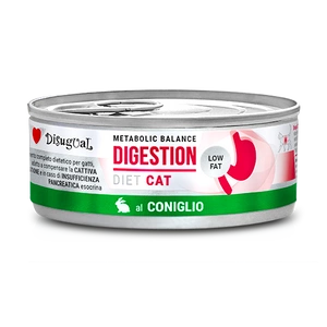 Disugual Veterinary märja kassitoit DIGESTION Rabbit (täiskasvanud) 85g
