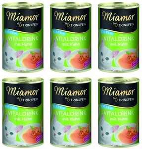 Miamor VitalDrink Kitten kanaga 6x135ml