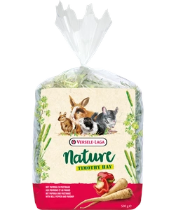 VERSELE LAGA Timothy Hay Bell Pepper &amp; Parsnip 500g - Timothy hein paprika ja pastinaagiga